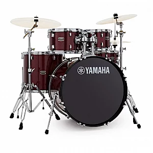 Yamaha Rydeen 20 Drum Kit wCymbals Burgundy Glitter