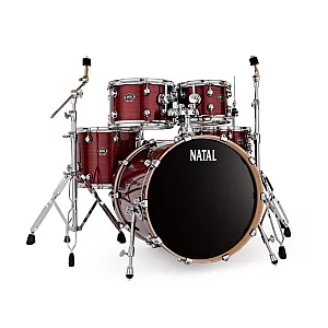 Natal Arcadia 20 Fusion 5pc Drum Kit Red Strata