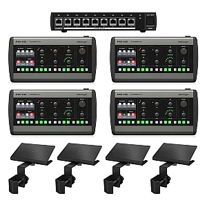 Behringer P16HQ Personal Mixing System and P16D Ultranet Distributor