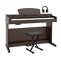 DP10X Digital Piano by Gear4music and Accessory Pack Dark RW