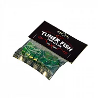 Tuner Fish Lug Locks Green 8 Pack