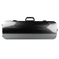 BAM 5201XL Hightech Compact Oblong Viola Case Black Carbon