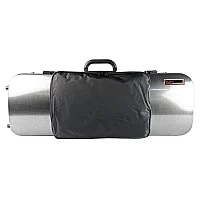 BAM 5202XL Hightech Compact Oblong Viola Case Pocket Tweed Effect