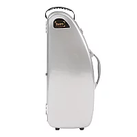 BAM DEF4101XL La Defense Alto Saxophone Case Brushed Aluminium