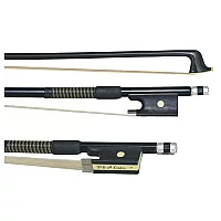 PandH Viola Bow Black Fibreglass 1516 Inch