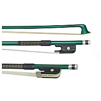 PandH Viola Bow Green Fibreglass 1516 Inch