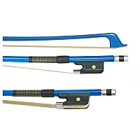 PandH Double Bass Bow Blue Fibreglass 4434