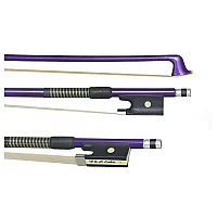 PandH Violin Bow Purple Fibreglass 34