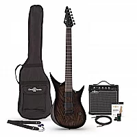 Harlem 6 Electric Guitar 15W Amp Pack Trans Black