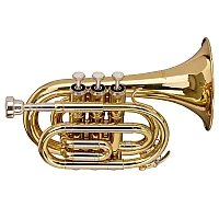 Levante by Stagg Pocket Trumpet Lacquer