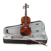 Gewa Allegro VL1 34 Violin Outfit Bulletwood Bow and Shaped Case