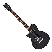 New Jersey Left Handed Electric Guitar by Gear4music Black