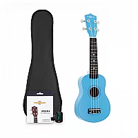 Ukulele Pack by Gear4music Blue