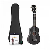 Ukulele Pack by Gear4music Black