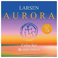 Larsen Aurora Cello String Set 34 Size Medium