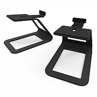Kanto SE4 Elevated Desktop Speaker Stands Medium Black