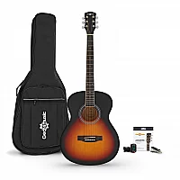 Student Acoustic Guitar and Accessory Pack by Gear4music Sunburst