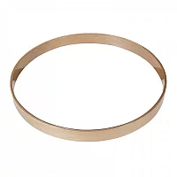 WorldMax 20 Maple Bass Drum Hoop Natural Finish
