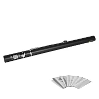 80cm Electric Confetti Cannon WhiteSilver