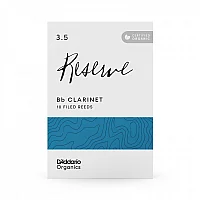 DAddario Organic Reserve Bb Clarinet Reeds 3.5 10 Pack