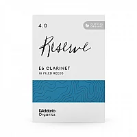 DAddario Organic Reserve Eb Clarinet Reeds 4 10 Pack
