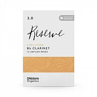 DAddario Organic Reserve Evolution Bb Clarinet Reeds 3 10 Pack
