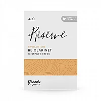DAddario Organic Reserve Evolution Bb Clarinet Reeds 4 10 Pack