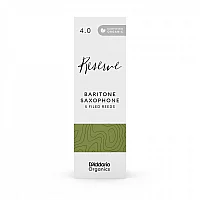 DAddario Organic Reserve Baritone Saxophone Reeds 4 5 Pack