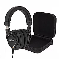 SubZero DJH200 Professional DJ Headphones with Case