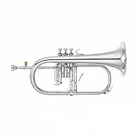 Yamaha YFH8315G Professional Flugel Horn Silver