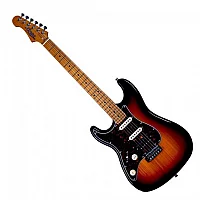 JET Guitars JS400 Roasted Maple Left Handed Sunburst