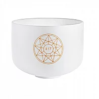 Meinl Solfeggio Crystal Singing Bowl 10 Re 417 Hz Note G4