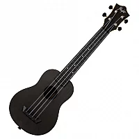 Flight TUSL35 Travel Long Neck Soprano Ukulele Black