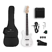 VISIONSTRING 34 Bass Guitar Pack White