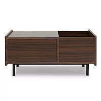 modul Turntable and Records Table Walnut