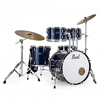 Pearl Roadshow 5pc Fusion Drum Kit w3 Sabian Cymbals Royal Blue