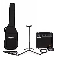 20 Watt Bass Amp and Accessory Pack by Gear4music