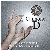 Larsen Il Cannone Violin D String Direct and Focused