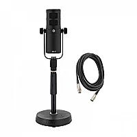 G4M Dynamic Broadcast Microphone with USB Desktop Pack