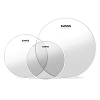 Evans G1 Clear Fusion Tom Pack 10 12 14 Heads