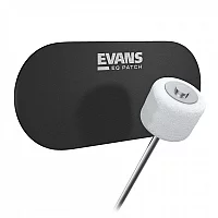 Evans Cordura Double EQ Black Nylon Patch