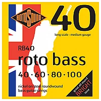 Rotosound RB40 Nickel Bass Guitar Strings 40100