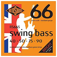 Rotosound RS66S Short Scale Steel Bass Guitar Strings 4090