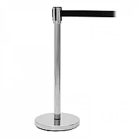Guil PST11N Barrier System with Retractable Belt Black