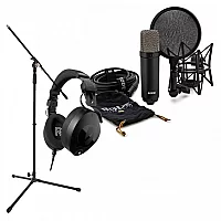 Rode NT1 Signature Condenser Microphone Microphone Stand Bundle