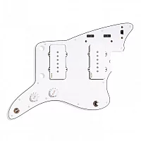 EMG Jmaster Loaded Pickguard System White