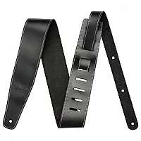 Fender BrokenIn Leather Strap Black 2.5