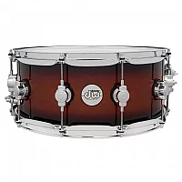 DW Design Series 14 x 6 Snare Drum Tobacco Burst