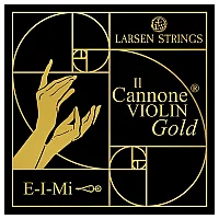 Larsen Il Cannone Gold Violin E String 44 Size