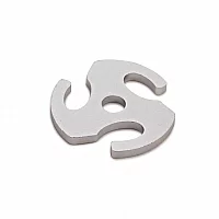 AVCOM 45RPM Record Adapter Aluminium